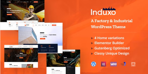 Induxo - Industry WordPress Theme