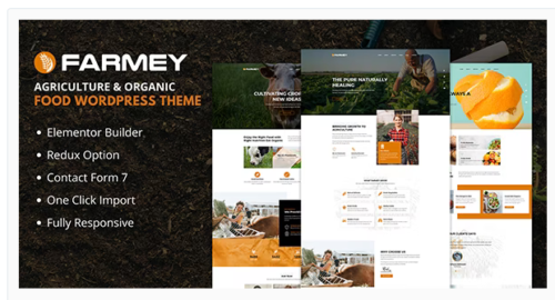 Farmey - Agriculture WordPress Theme