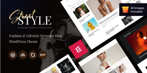 Street Style - Fashion & Lifestyle Personal Blog WordPress Theme