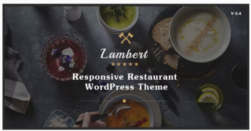 Lambert - Restaurant / Cafe / Pub WordPress Theme