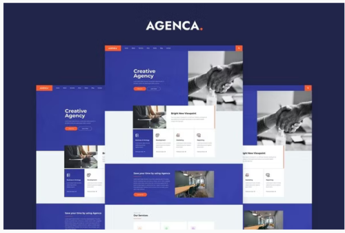 Agenca - Creative Agency Elementor Template Kit