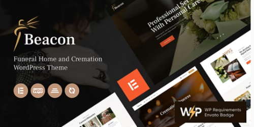 Beacon | Funeral Home Services & Cremation Parlor WordPress Theme