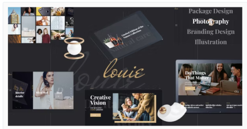 Louie - Modern Portfolio Theme for Agencies