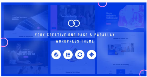 Yoox - Creative One Page & Parallax WordPress Theme