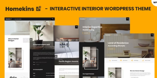 Homekins - Interior WordPress Theme