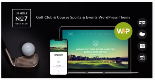 N7 | Golf Club & Course Sports & Events WordPress Theme