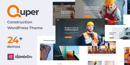 Quper | Construction and Architecture WordPress Theme