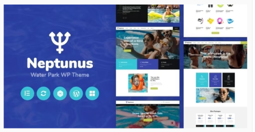 Neptunus - Water & Amusement Park WordPress Theme