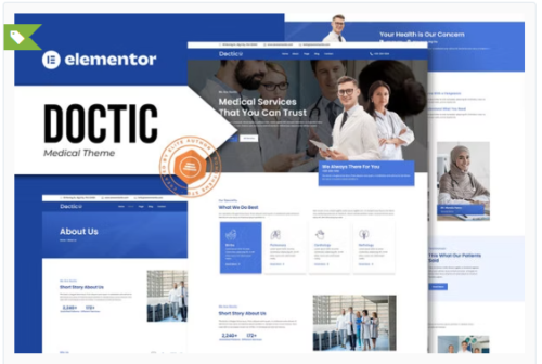 Doctic - Medical Elementor Template Kit