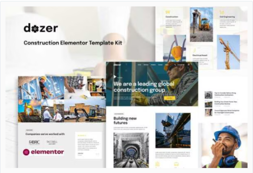 Dozer - Construction Elementor Template Kit