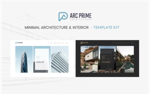 Arc Prime - Architecture Elementor Template Kit