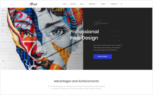 Olly - Advertising Agency Multipage HTML5 Website Template