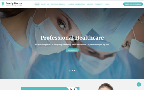 Family Doctor - Medical Consulting Multipage HTML5 Website Template