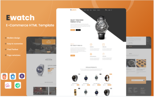Ewatch - Multipurpose eCommerce HTML