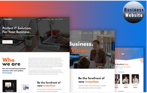 Consolin - Consulting Business HTML Template