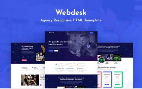 Webdesk - Agency Responsive Website Template