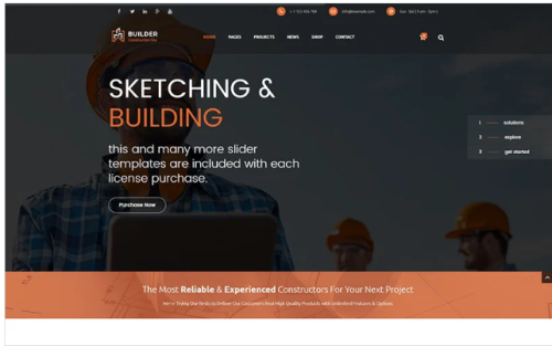 Builder - Construction and Building HTML Website Template