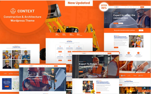 Context - Construction and Architecture Responsive WordPress Theme