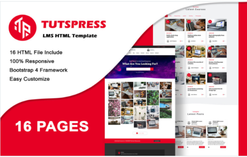 Tutspress - Multipurpose Education HTML Template