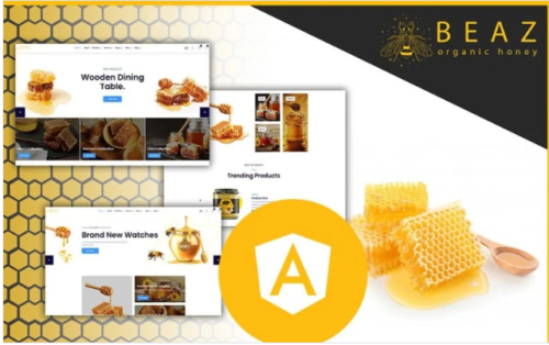 Beaz Honey Farm Shop Angular JS Template
