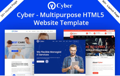 Cyber - Multipurpose HTML5 Website Template