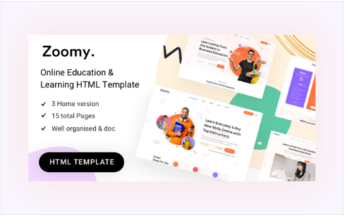 Zoomy - Education HTML Template