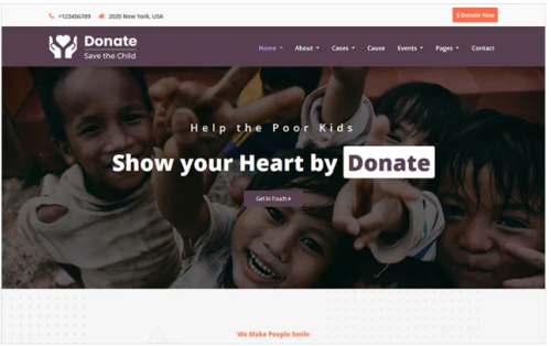 Donate - Charity HTML5 Template