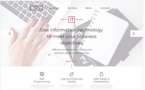 Effective IT Solutions Website Template