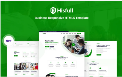 Hisfull - Business Responsive HTML Website Template