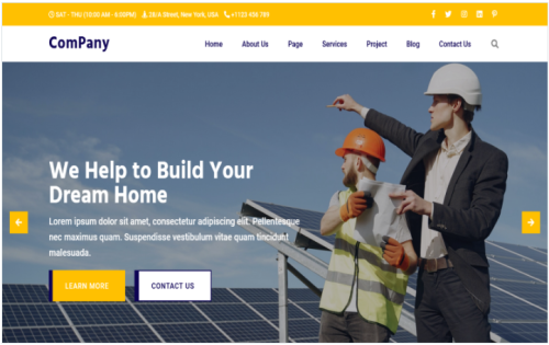 Company - Construction Company & Business Bootstrap5 HTML5 Template