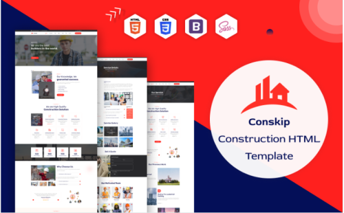 Conskip - Construction And Renovation HTML5 Template