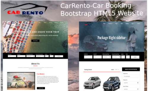 CarRento - Car Rental Service Bootstrap HTML5 Website Template