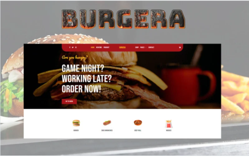 Burgera - Fast Food and Restaurant HTML template