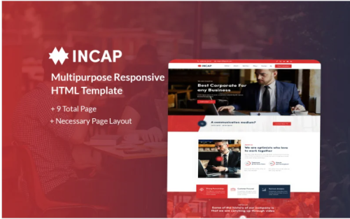 Incap - Multipurpose Responsive HTML Website Template