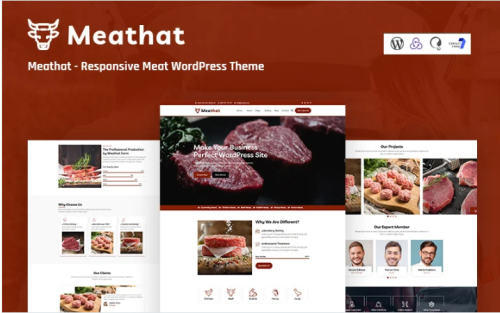 MeatHat - Responsive Meat WordPress Theme