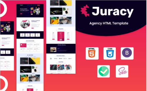 Juracy - Corporate Agency HTML Website Template