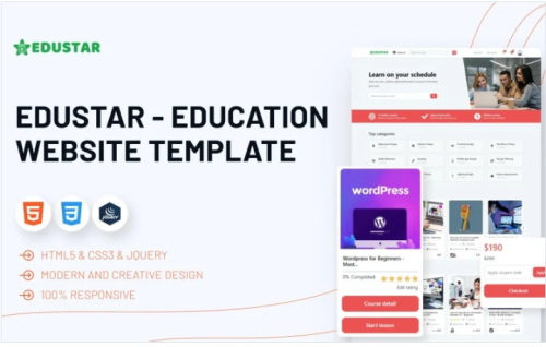 Edustar - Education Website Template