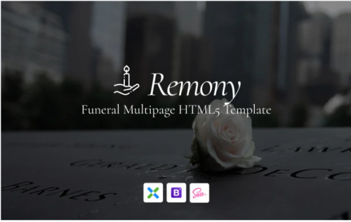Remony - Funeral Home Responsive Website Template
