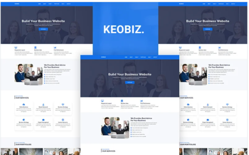 Keobiz - Consulting Business HTML Template