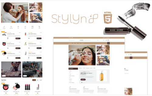 Stylyn - Cosmetic And Beauty Shop HTML Website Template