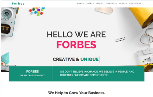 Forbes - Multipurpose HTML5