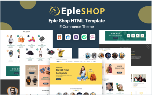 EpleShop - Multipurpose eCommerce HTML Template