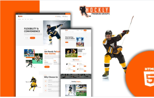 Hockly - Hockey Shop Html Template