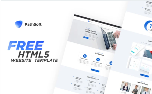 Free Business & Services HTML5 Website Template