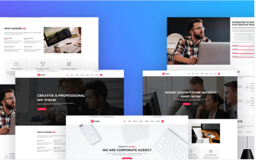Monger - One Page Responsive HTML5 Website Template
