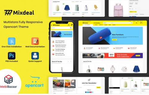 Mixdeal - Multiparous Electronic OpenCart Theme