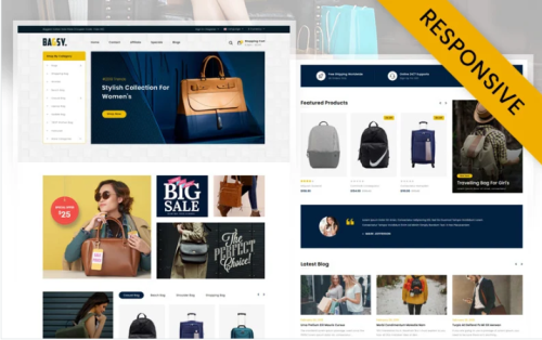 Bagsy - Bag Store OpenCart Template