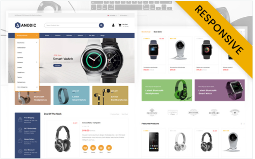 Anodic - Electronics Store OpenCart Template