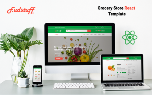 FuudStuff – Grocery Shop Ecommerce React Website template