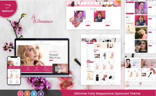 Glimmer - Beauty Responsive OpenCart Template